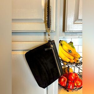 Express Black Clutch Wristlet